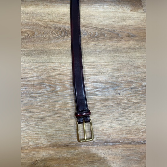 Vintage coach maroon belt - Picture 2 of 7
